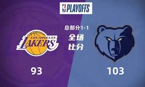 nba湖人vs灰熊G1全场回放-nba湖人vs灰熊