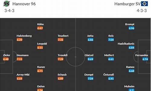 汉诺威96对汉堡-汉诺威vs汉堡分析